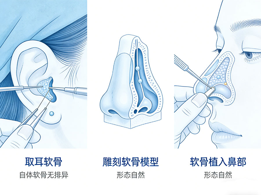 北京软骨隆鼻手术医院怎么选？北京软骨隆鼻手术效果及价格