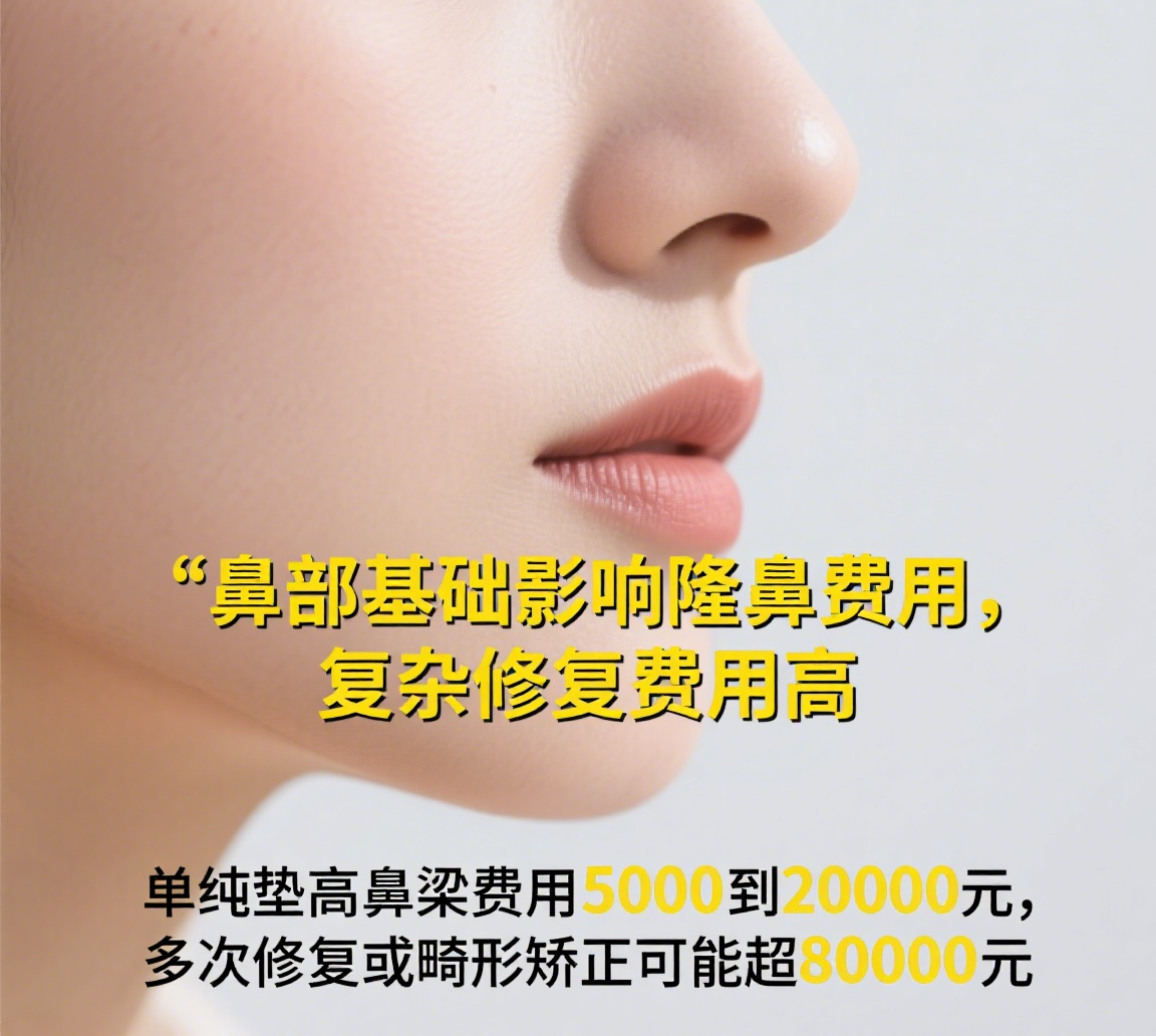 做隆鼻要多少钱？隆鼻手术费用明细及影响因素分析插图1