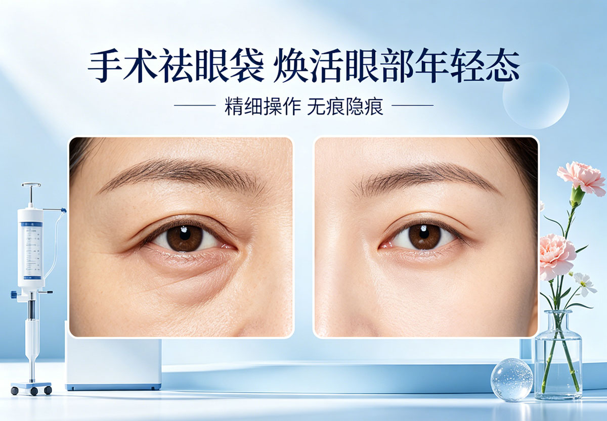 手术祛眼袋后如何护理？插图