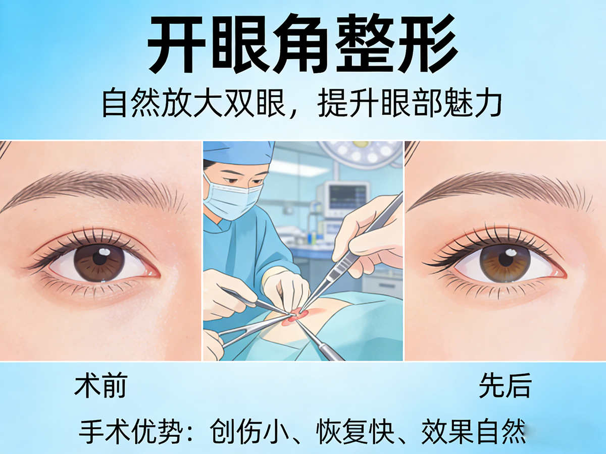 开眼角会让眼睛变大吗？开眼角手术是否真的能让眼睛变大插图1
