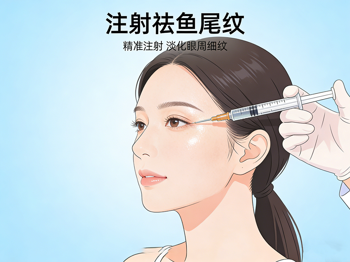 注射祛鱼尾纹的原理、效果及注意事项插图1 注射祛鱼尾纹的原理、效果及注意事项插图1