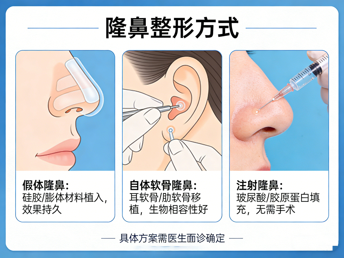 假体隆鼻哪家医院好？假体隆鼻手术选择医院的五大标准插图1
