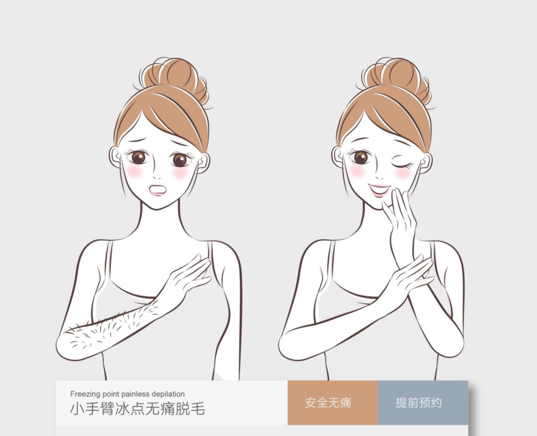 武汉冰点脱毛价格多少钱？专业医美机构冰点脱毛费用是多少插图