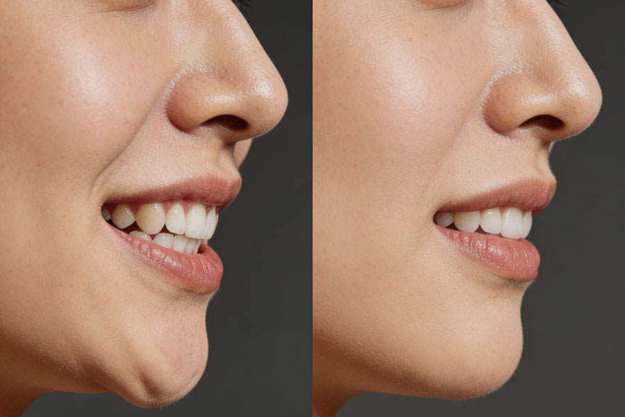 下颚前突/地包天