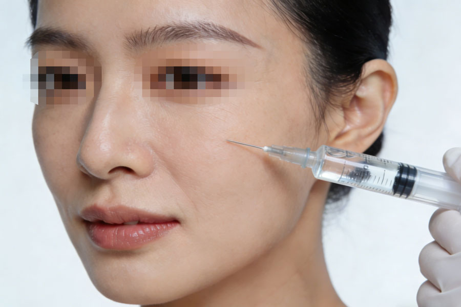 玻尿酸去面部细纹