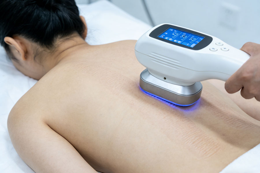 隔空溶脂瘦背部