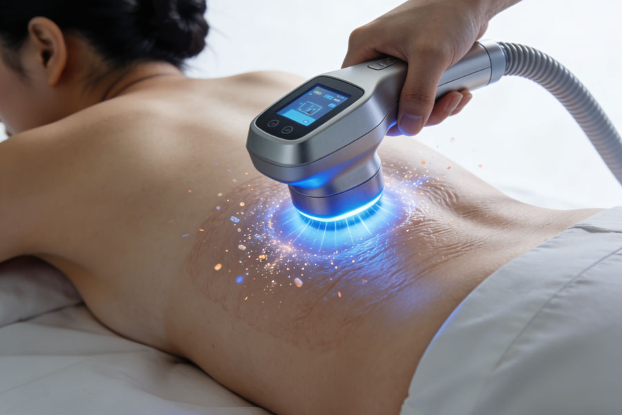 超声溶脂瘦腰部