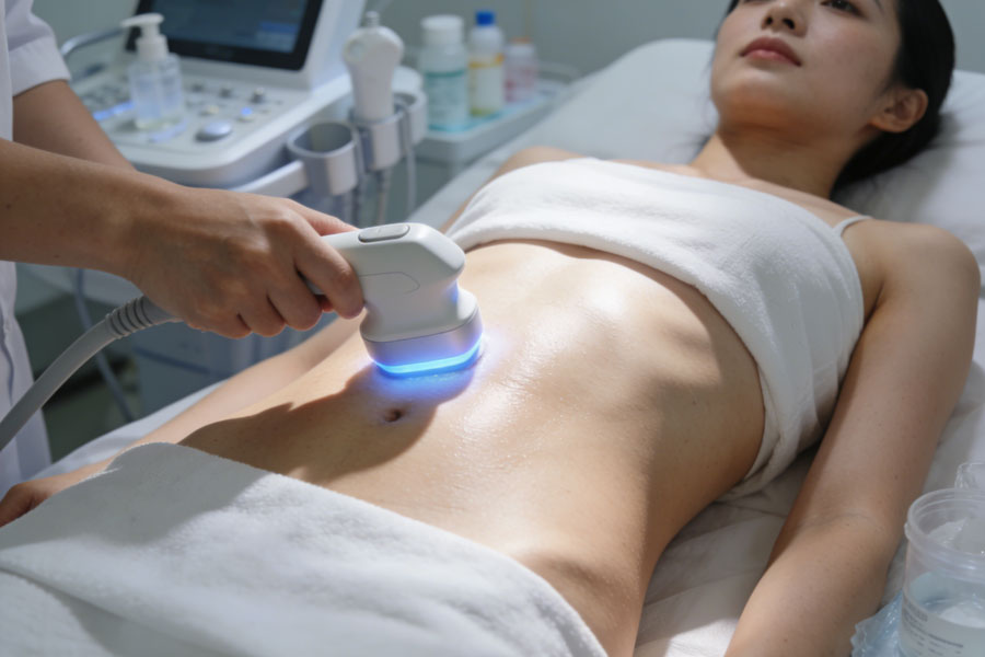 超声溶脂瘦腹部
