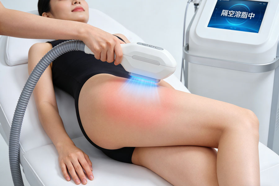 隔空溶脂瘦大腿