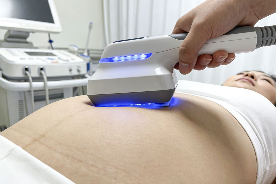 隔空溶脂瘦腹部