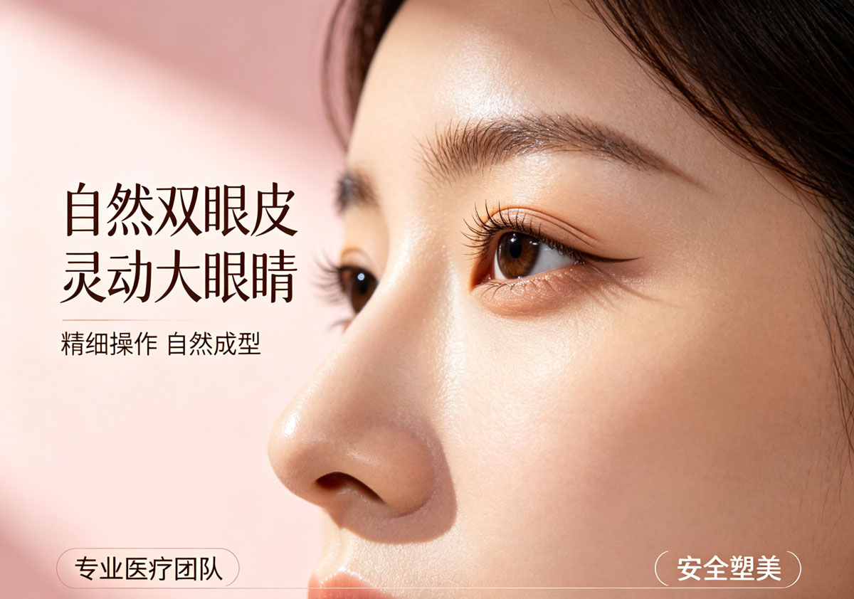 双眼皮手术的疤痕明显吗？