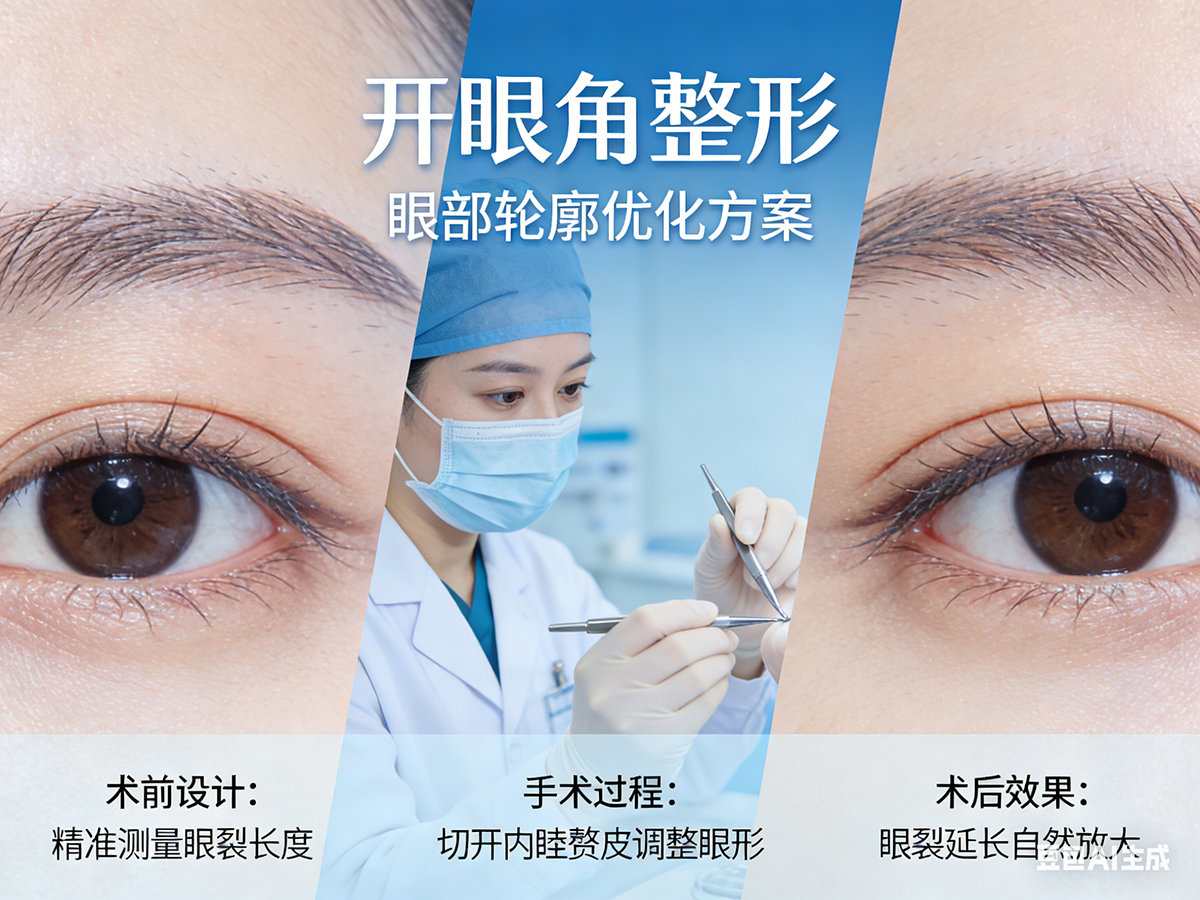 双眼皮开眼角手术全解析||双眼皮开眼角手术的注意事项和效果分析