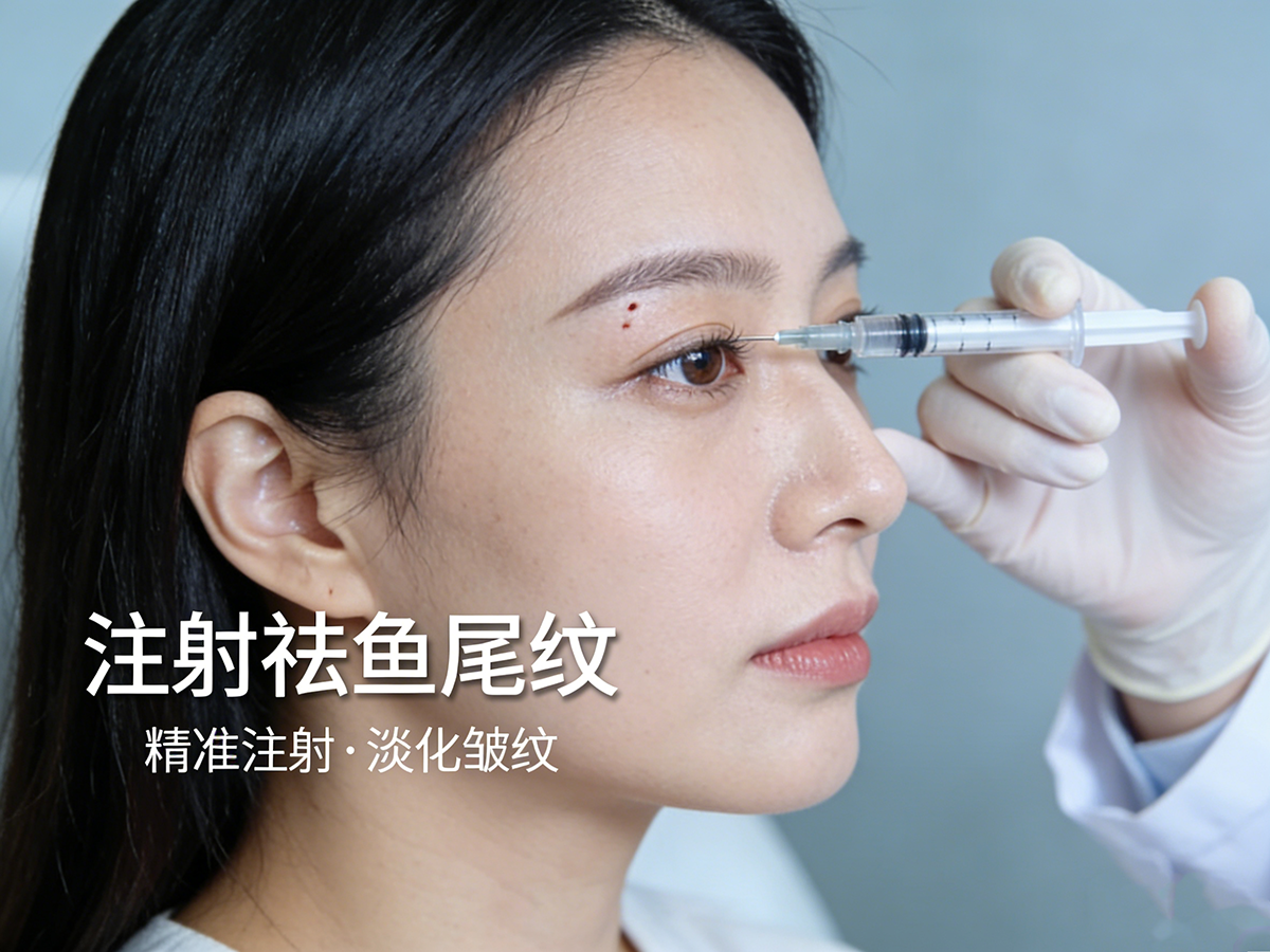 注射祛鱼尾纹的原理、效果及注意事项