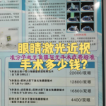 南方医院近视激光手术多少钱？1.2万起+3类主流术式，价格透明无套路