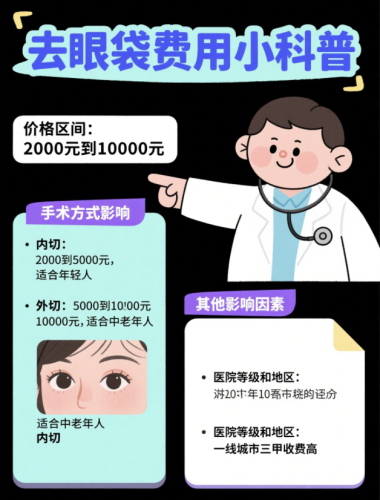 南阳眼袋手术多少钱？来看2026最新价格表